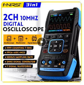 FNIRSI 2C23T Digital Oscilloscope Multimeter+ DDS Signal Generator