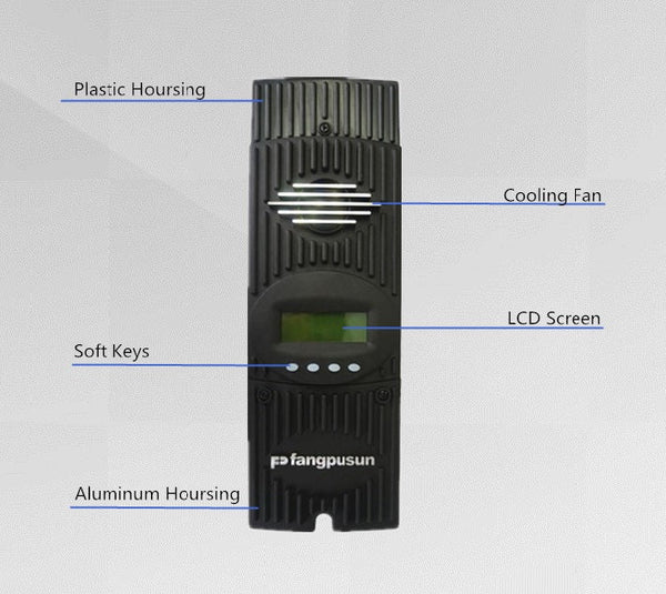 FANGPUSUN FLEXMAX MPPT 80A 12/24/36/48/60v Solar Charge Controller