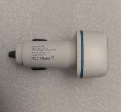 High-Speed 2Port PD20W +  QC 3.0 Car Charger with Lighter Socket - Electromann SA