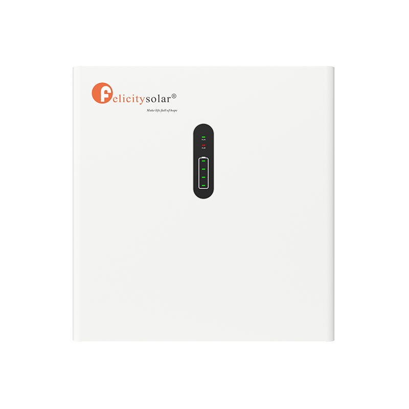Felicity Solar 5.12kWh 24V 200Ah LiFePO₄ Wall/Floor Mount Lithium Battery (10008049)