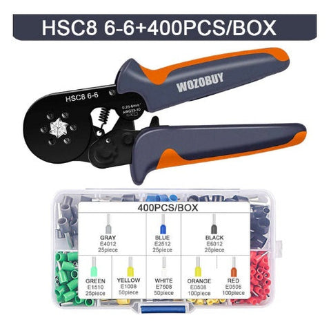 Versatile Ferrule Crimping Tool Kit for Secure Electrical Connections