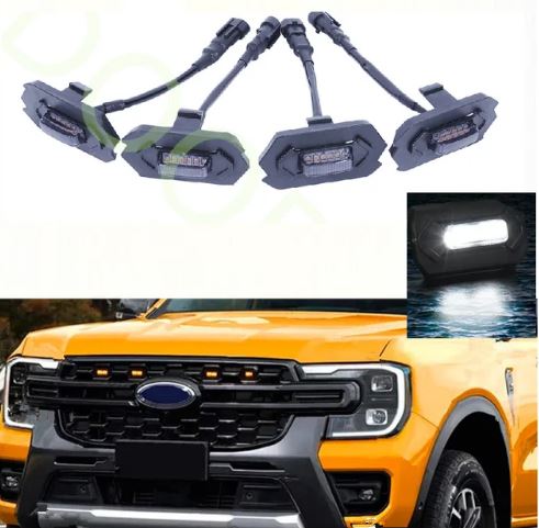 Grill Led Lights For Ford Ranger T9 Wildtrack/XLT