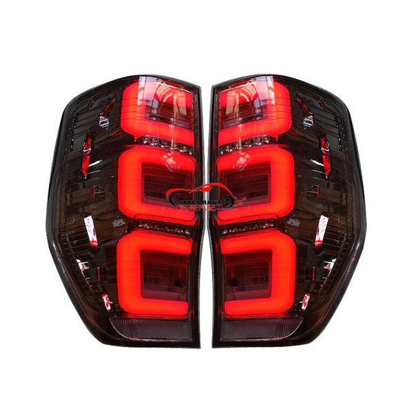 LED Rear Tail Lights Fit For Ford Ranger T6/T7/T8 Raptor, Xl, Xlt, Wildtrack 2012-2018 - Stylish and Functional Upgrade!