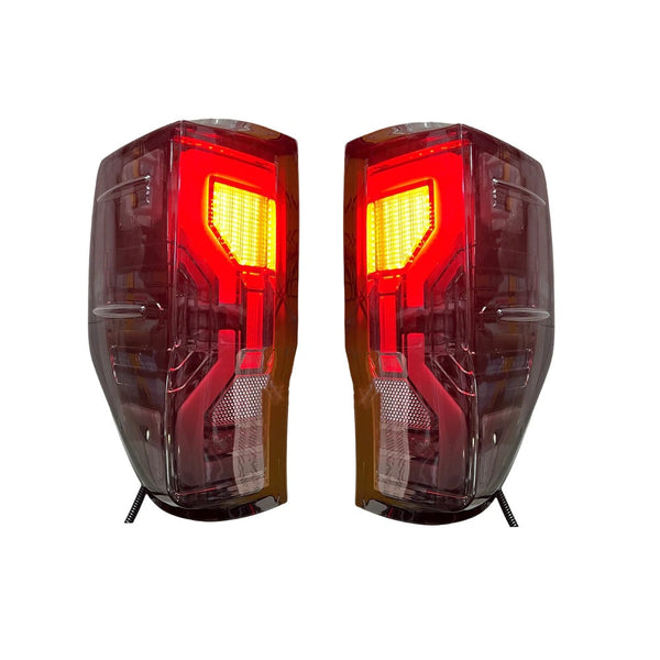 I-Led Rear Tail Lights Ifanele i-Ford Ranger T6/T7/T8 Raptor, Xl, Xlt, Wildtrack 2012-2021 