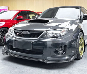 3-Piece Front Bumper Lower Lip Splitter Kit for Subaru WRX/STI 2011-2014