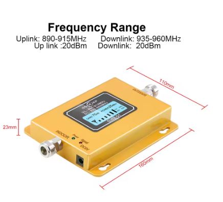 GSM 900Mhz UMTS 2G/3G Cellular Amplifier Mobile Signal Booster