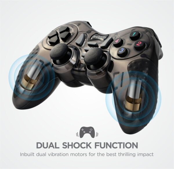 Astrum GW520 5 in 1 Wireless Dual Shock Joystick Gamepad