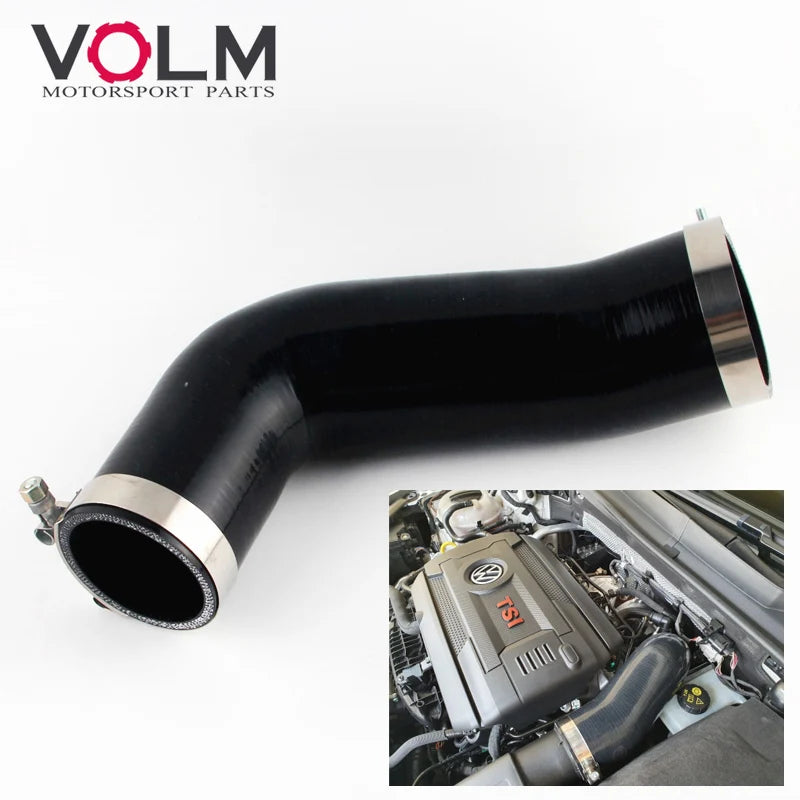 Silicone Turbo Inlet Elbow Tube Intake Hose For VW Golf MK7  Audi 8V - Electromann SA