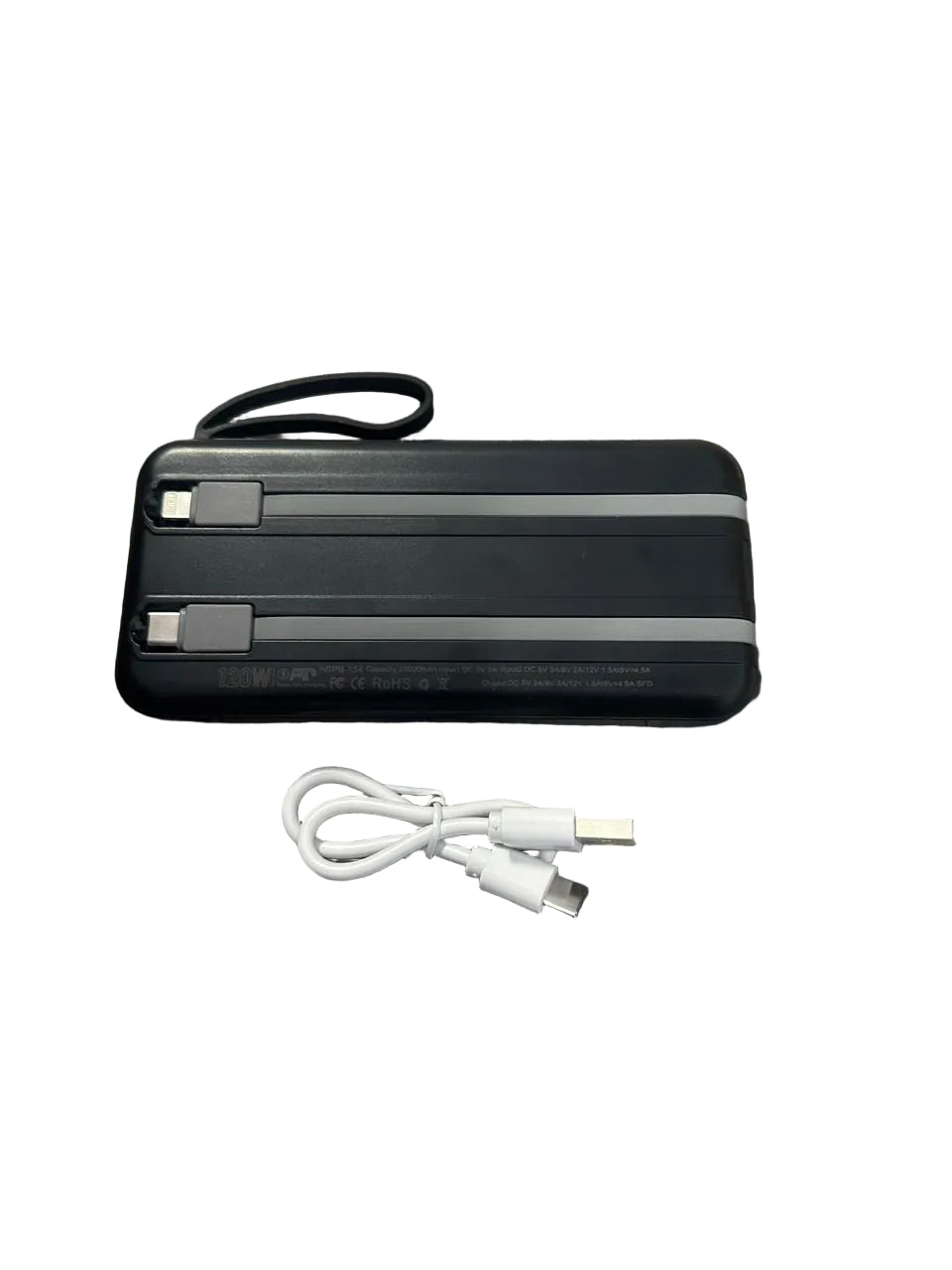 HSPB-154 120W 20000mAh Portable Power Bank with LED Display (10008216) - Electromann SA