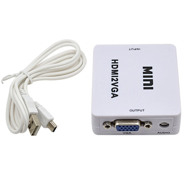 Mini HDMI to VGA Converter