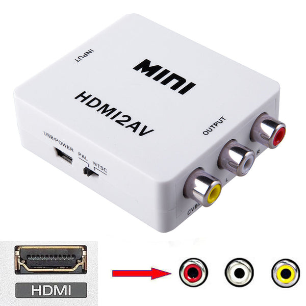 1080P Hdmi to AV Adapter