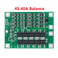 4S 40A Li-ion Lithium Battery Charger Protection Board 18650 BMS For Drill Motor Enhance/Balanced 16.8V - Electromann SA