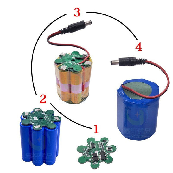 7S 29.4v 15Amp BMS for 18650 Li-ion Batteries