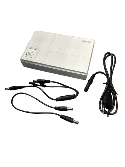 Portable Rechargeable Mini UPS – Compact and Powerful Backup Power Supply  (10008215) - Electromann SA