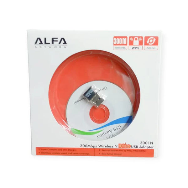 ALFA 300mbps Mini USB Wifi Adapter