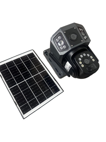 Wireless Smart Solar PTZ Three Lens Camera (10008915)