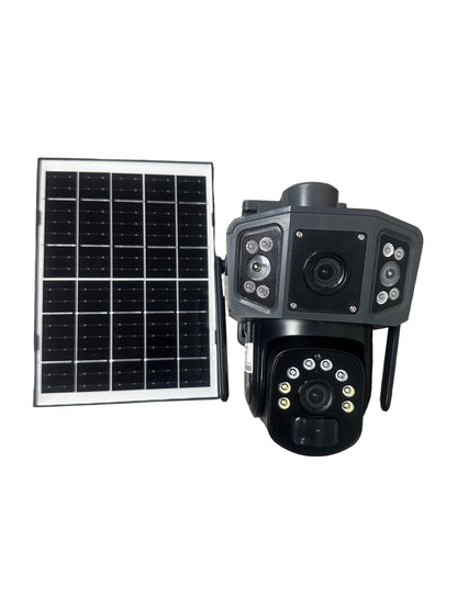 Wireless Smart Solar PTZ Three Lens Camera (10008915)