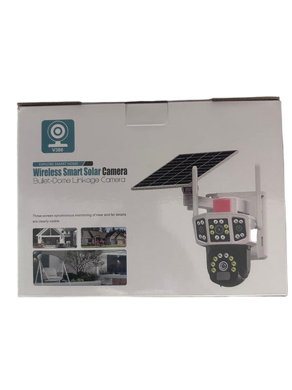 Wireless Smart Solar PTZ Three Lens Camera (10008915)