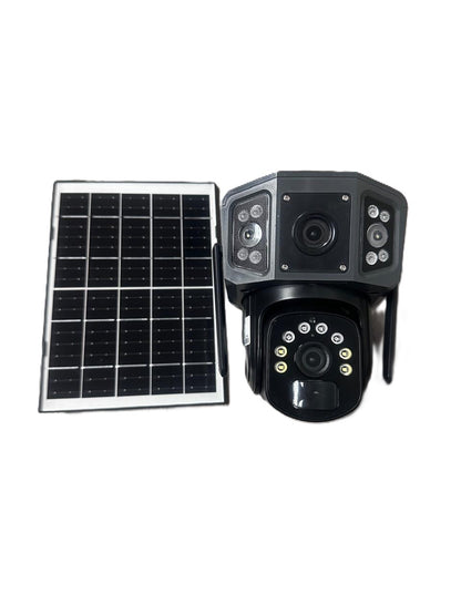 Wireless Smart Solar PTZ Three Lens Camera (10008915)