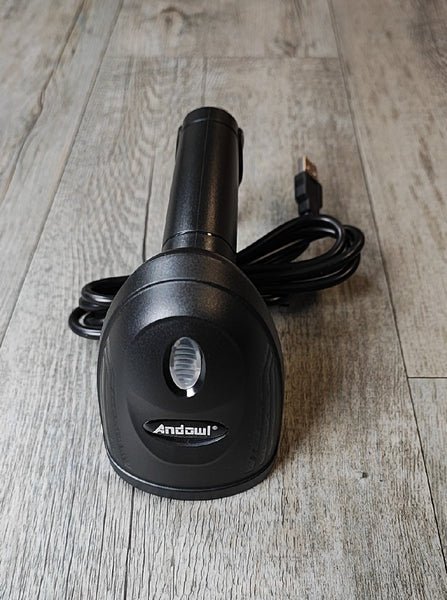 Andowl Q-SM3B USB Wired Barcode Scanner