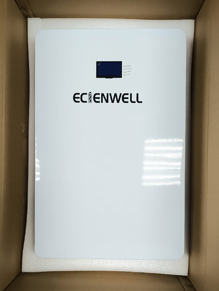 ECIENWELL Premium Semi Solid State 5.1Kwh 51.2V 100Ah Powerwall for Home Energy Storage