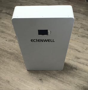 ECIENWELL Premium Semi Solid State 5.1Kwh 51.2V 100Ah Powerwall for Home Energy Storage