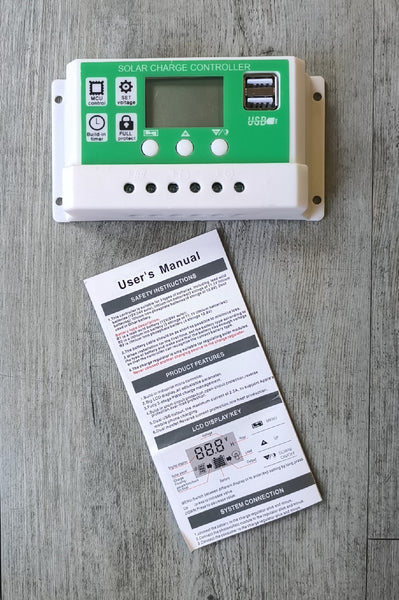 30A 12v/24v Solar Battery Charge Controller