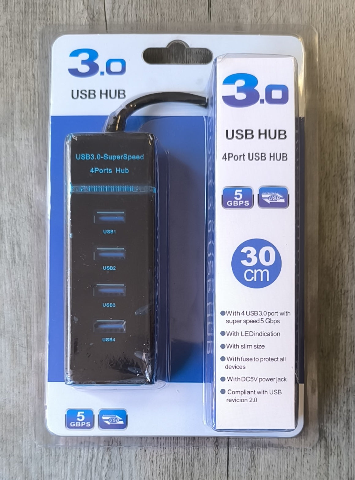 USB 3.0 4Port Hub - Expand Your Computer's Connectivity