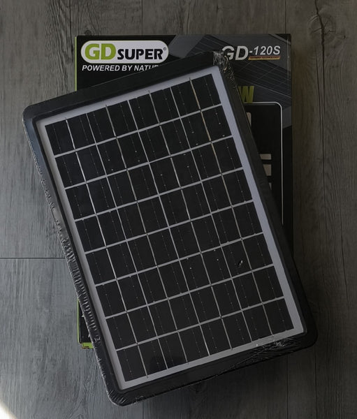 GDSUPER 20W Portable Lithium Outdoor Multiple Device Solar Charger