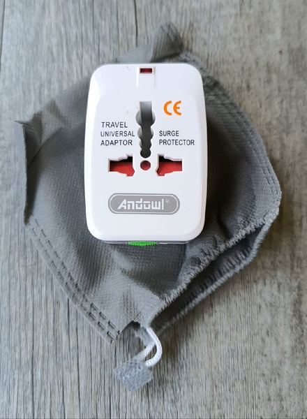 Andowl Q-A178 Universal Multi Connector Travel Adapter