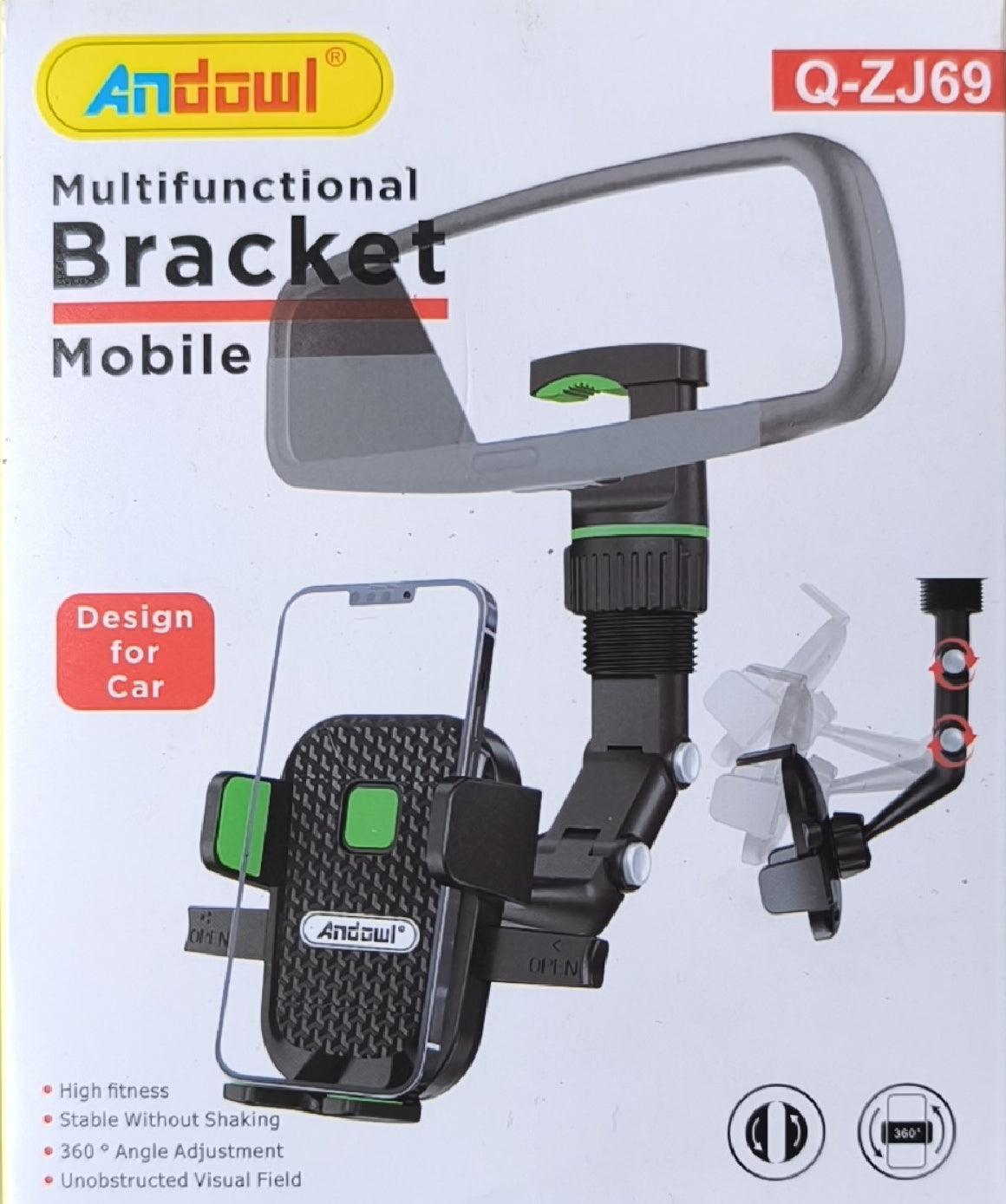 ANDOWL Q-ZJ69 Multifunction Adjustable Universal Mobile Phone Holder