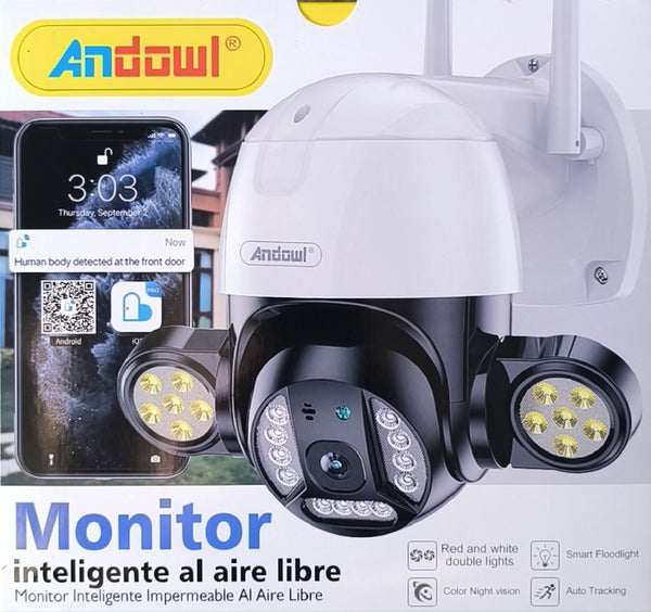 Andowl Q-SX010 4K 24Hour Outdoor Smart Monitoring Wireless IP Camera