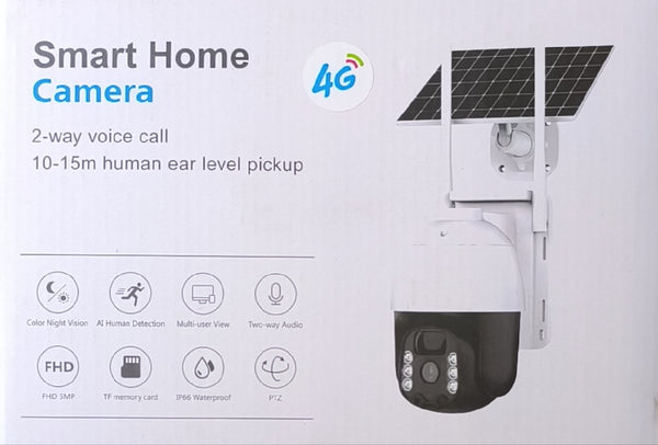 V380 Pro 4G Smart Home Solar Intelligent IP PTZ Camera