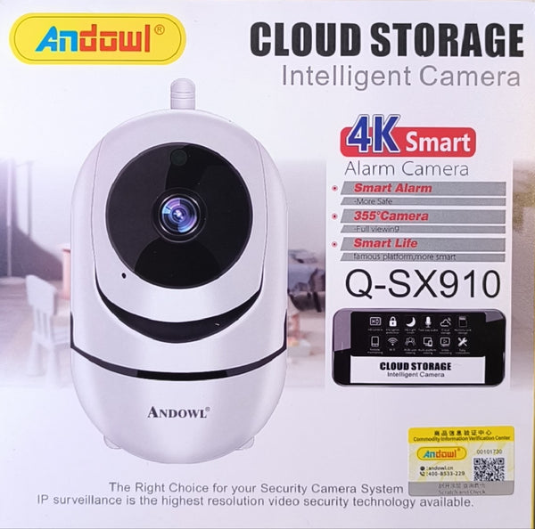 Andowl Q-SX910 4K Smart Intelligent Nanny Camera with Cloud Storage