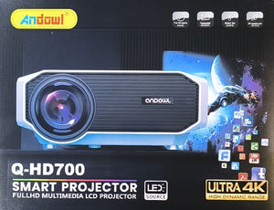 Andowl Q-HD700 Ultra 4K HD Smart Home Theatre Multimedia LED-projektor