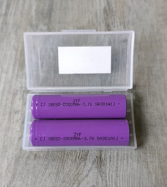 #Buy 10 GET 1 FREE# ZYF 18650 2000mah 3.7v Lithium Battery Set