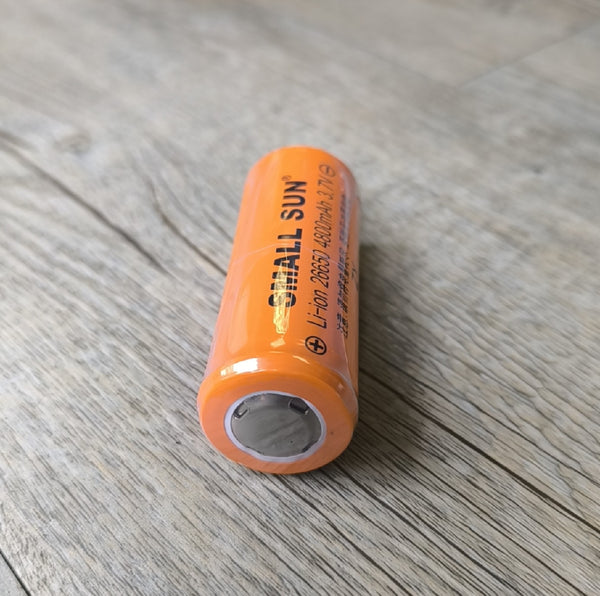 SMALL SUN 4800mah 3.7v Lithium 26650 Battery