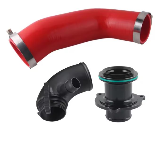 Silicone Intake Hose Pipe kits Turbo Inlet Elbow Muffler Delete For VW Golf MK7 R Audi 2015+ V8 MK3 A3 S3 TT (10007824)