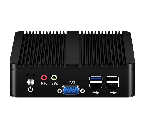 XCY Fanless Mini PC | 8GB RAM 128GB SSD | Intel Celeron J1900 Quad-Cores 2.0GHz - Powerful and Compact Mini PC