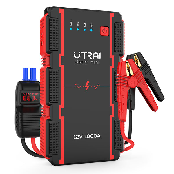 Jstar Mini Car Jump Battery Starter & Power Bank | Portable Emergency Tool (13000mAh) 4 reviews