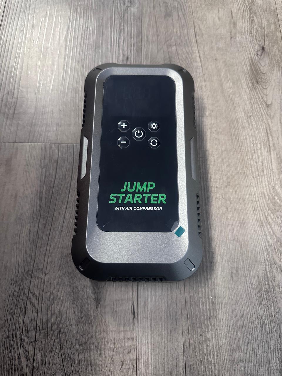 LS-80A Car Jump Battery Starter With Air Compressor | Portable Emergency Tool (10008140) - Electromann SA