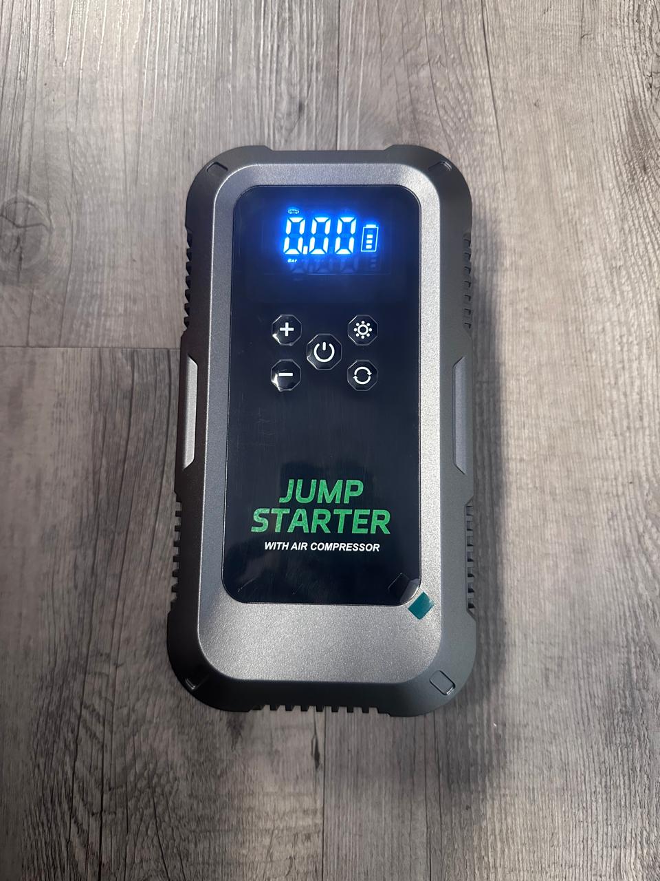 LS-80A Car Jump Battery Starter With Air Compressor | Portable Emergency Tool (10008140) - Electromann SA