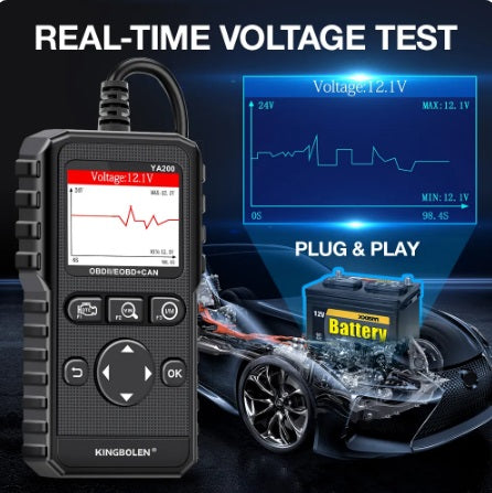 KINGBOLEN YA200 OBD2 Professional Auto Engine System Diagnostic Tool