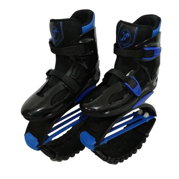 Kangaroo Jumping and Bouncing Exercise Shoes Blue and Black