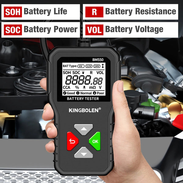 KINGBOLEN BM550 Car Battery Tester