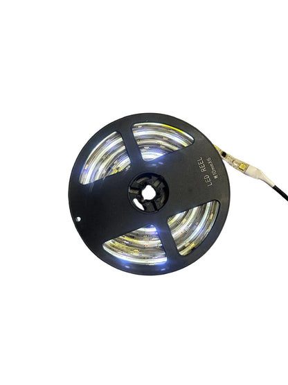 12v DC 5m 150 x 5050Led Chip Soft White Running Weatherproof LED Strip(10008088) - Electromann SA