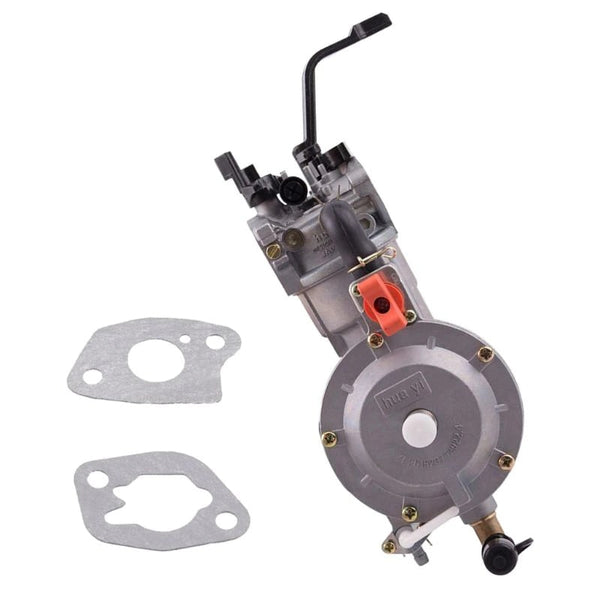 LP Gas Carburetor Dual Fuel Conversion Kit for 5/6KW Generators (Automatic Choke) - Convert to Propane or Natural Gas