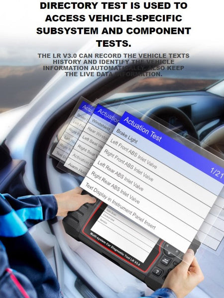 iCarsoft LR v3.0 Diagnostic Tool for Land Rover - Powerful and User-Friendly