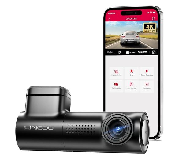 LINGDU D500 Wifi 4K 2160P UHD with Built-in GPS