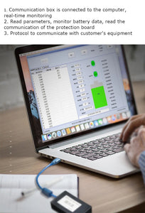 Lithium Battery Protection Board Dedicated UART Communication Box